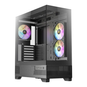 Antec CX700 ARGB ATX | Micro-ATX | ITX ARGB Mid-Tower Gaming Chassis - Black - Unboxed