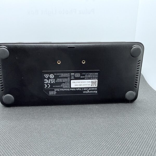 Kensington SD4839P USB-C Triple Video Driverless Dock Black (Condition: Good) - Image 6