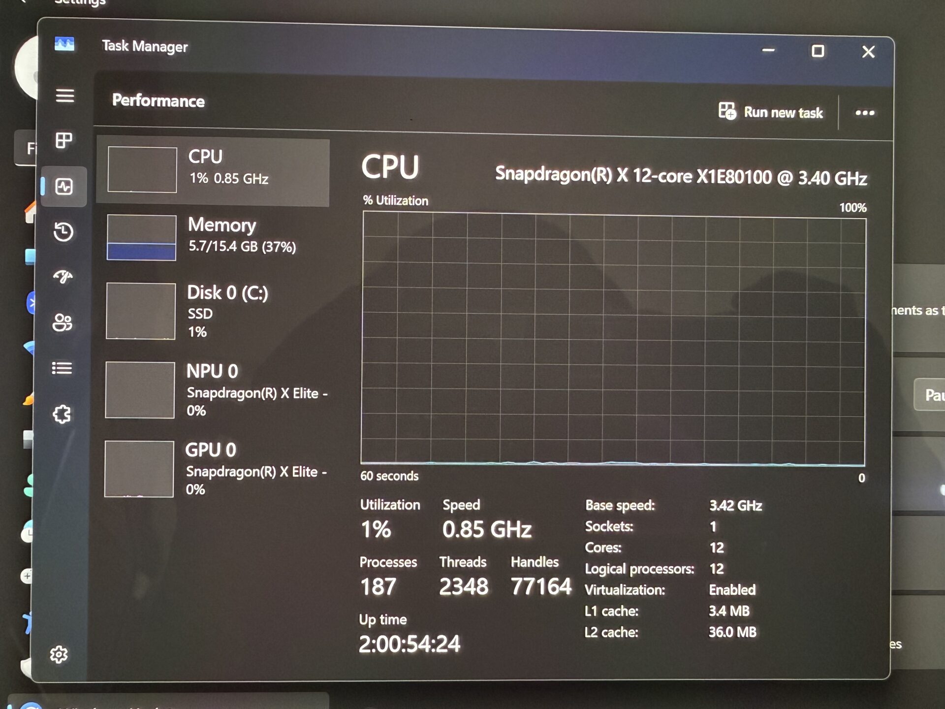 Microsoft Surface Pro 11th Edition 3.40GHz 16GB RAM 1TB SSD Black – (Grade B) - Image 10