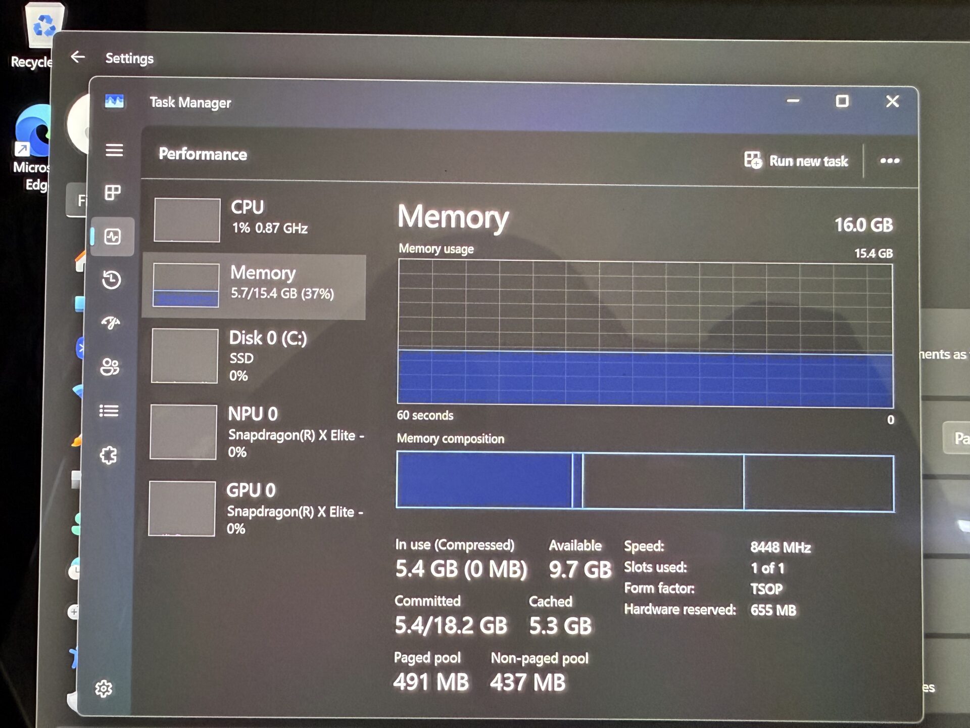 Microsoft Surface Pro 11th Edition 3.40GHz 16GB RAM 1TB SSD Black – (Grade B) - Image 11