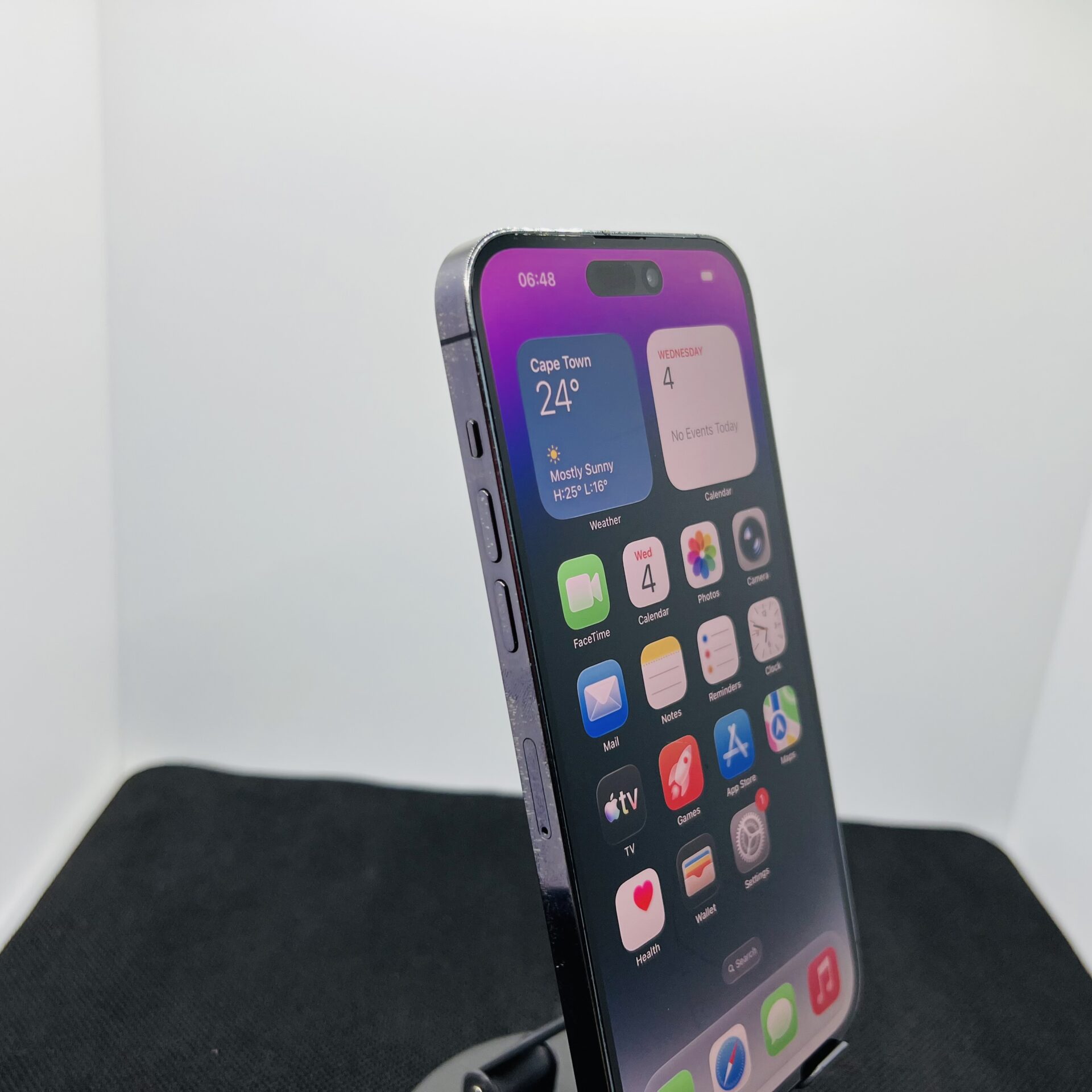 Apple iPhone 14 Pro Max 256GB Deep Purple – (Grade B) - Image 4