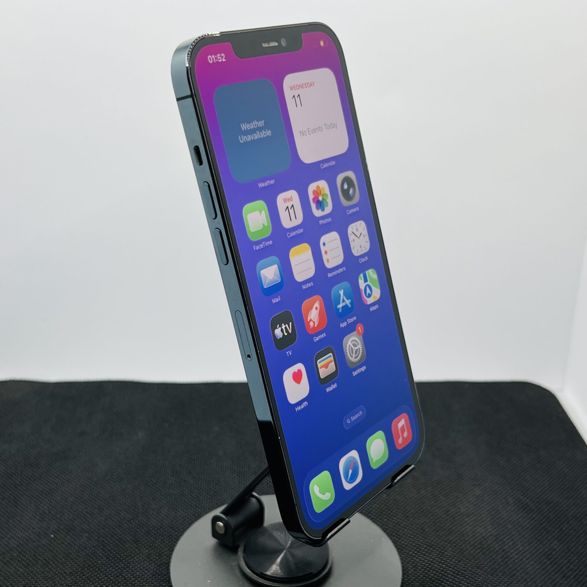 Apple iPhone 12 Pro Max 256GB Pacific Blue – (Grade B) - Image 3