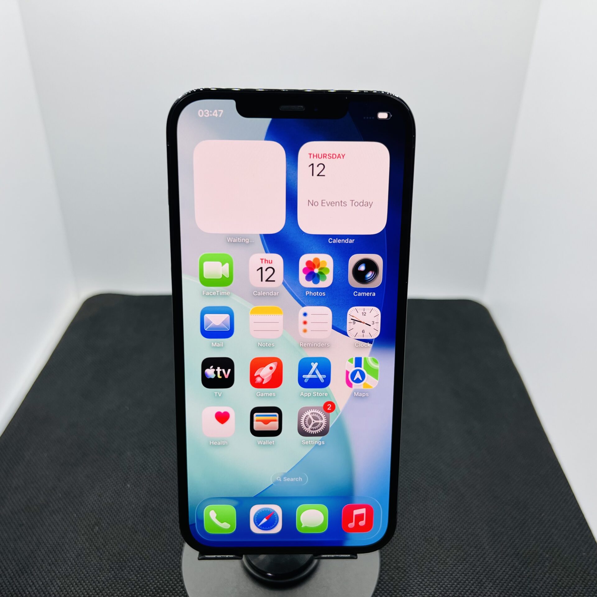 Apple iPhone 12 Pro Max 256GB Pacific Blue – (Grade B) - Image 2