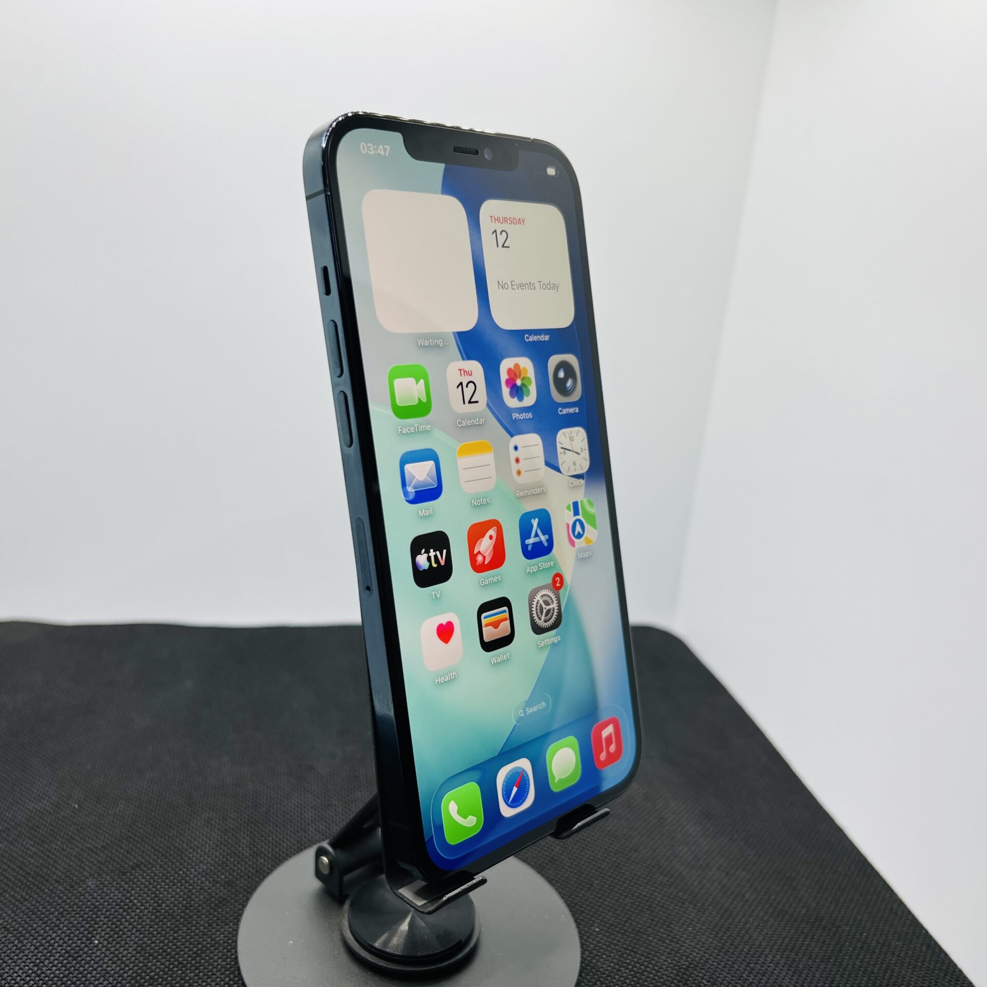 Apple iPhone 12 Pro Max 256GB Pacific Blue – (Grade B) - Image 3