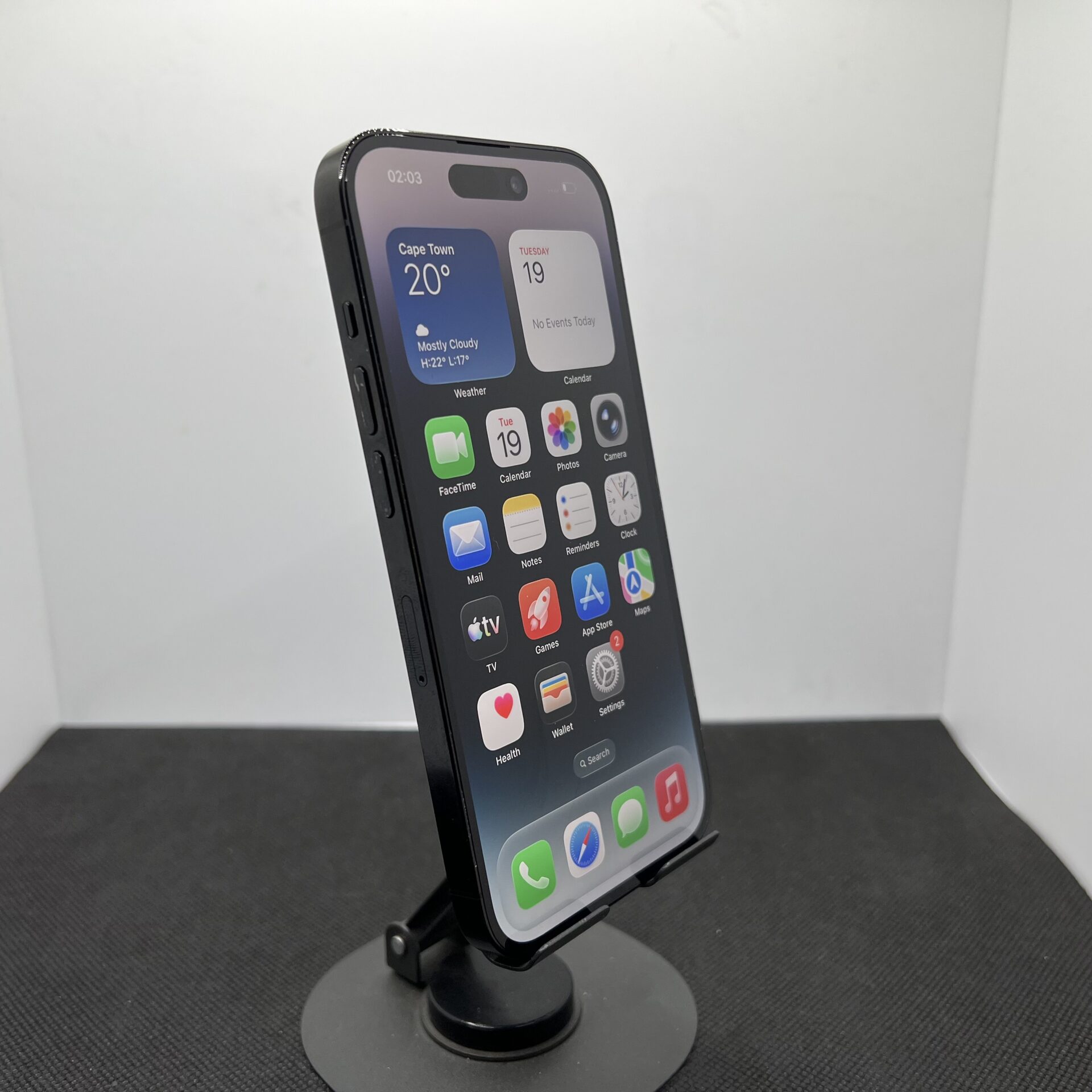 Apple iPhone 14 Pro 256GB Space Black (Condition: Good) - Image 3