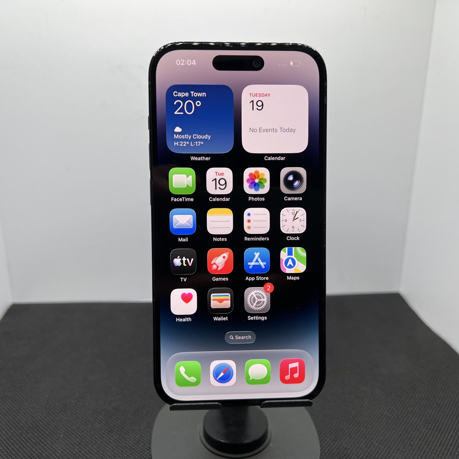 Apple iPhone 14 Pro 256GB Space Black (Condition: Good) - Image 2