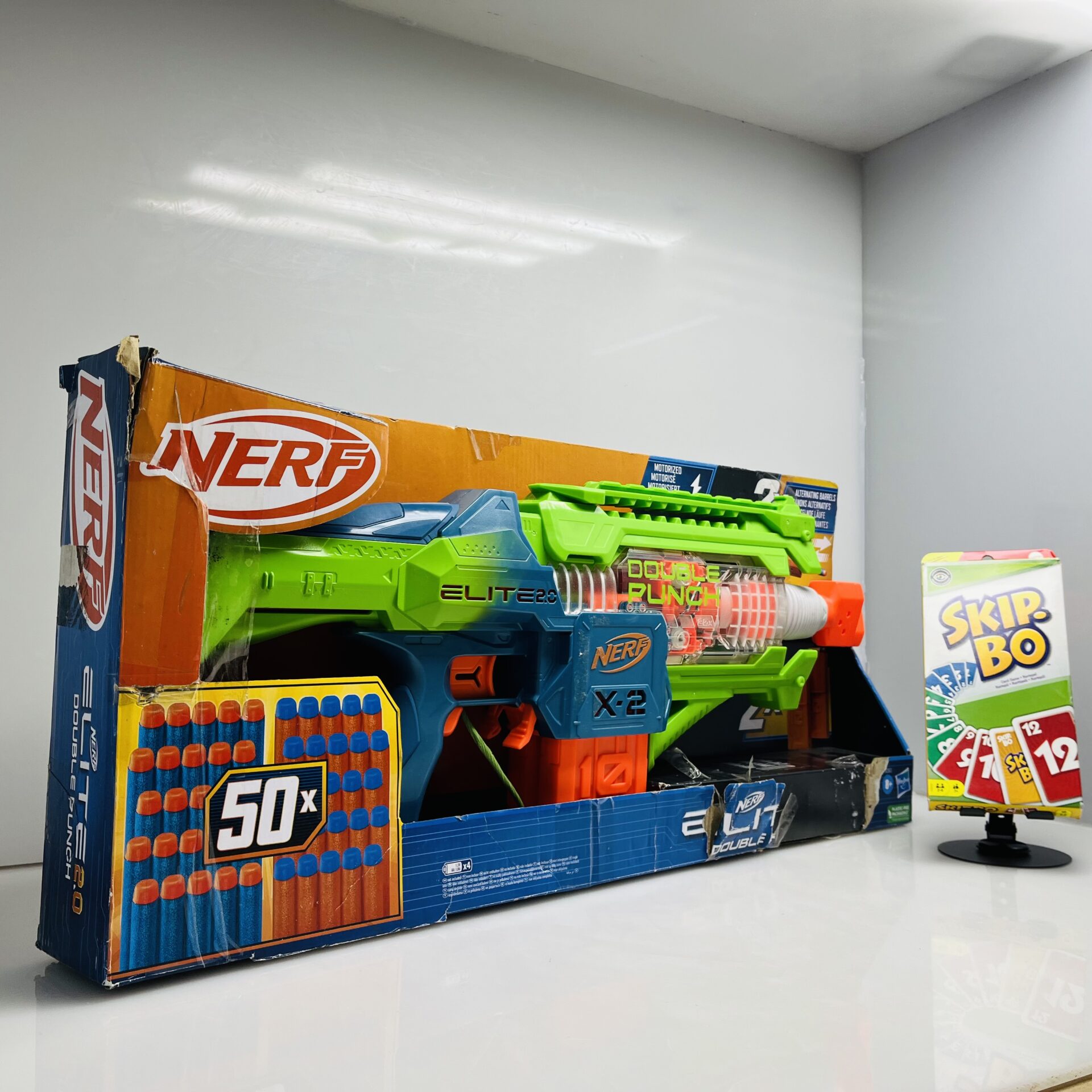 COMBO DEAL: Nerf Elite 2.0 + Mattel Games Skip. Bo (Condition: Good) - Image 2