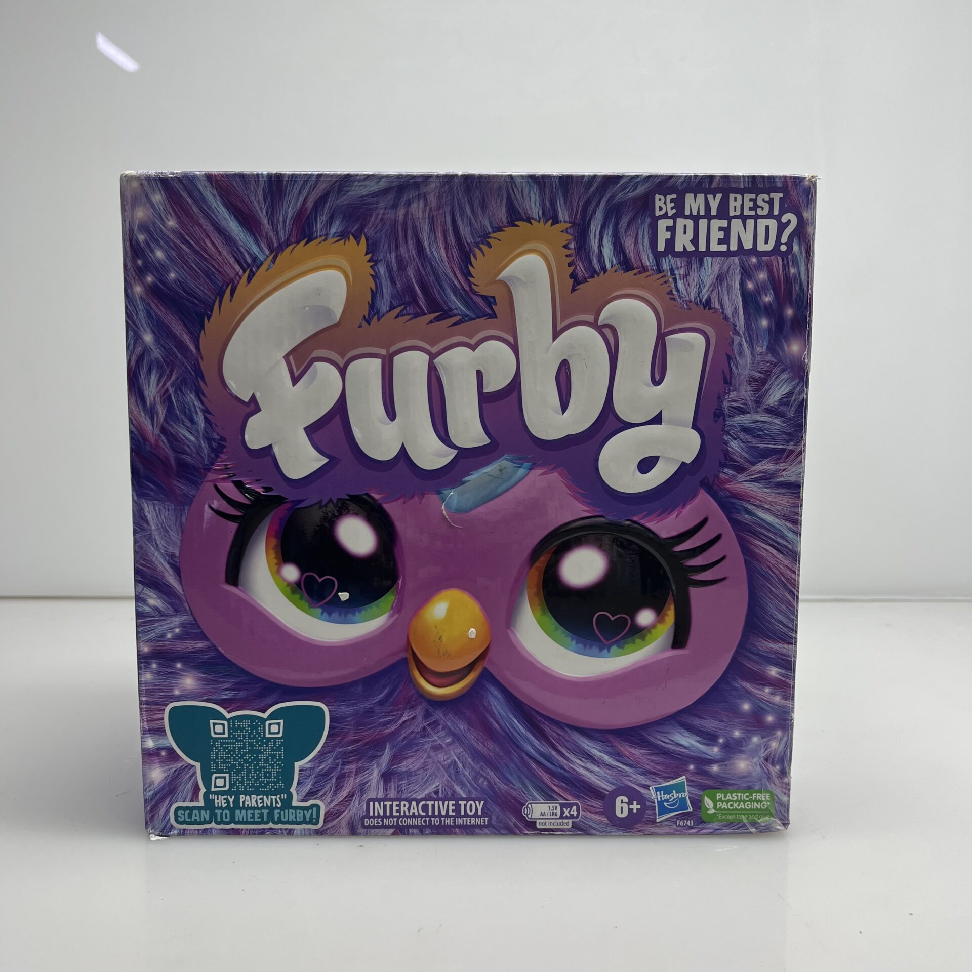 COMBO DEAL: Hasbro Furby (Purple) + Peppa Pig Wardrobe Playset Bundle (Condition: Good) - Image 2