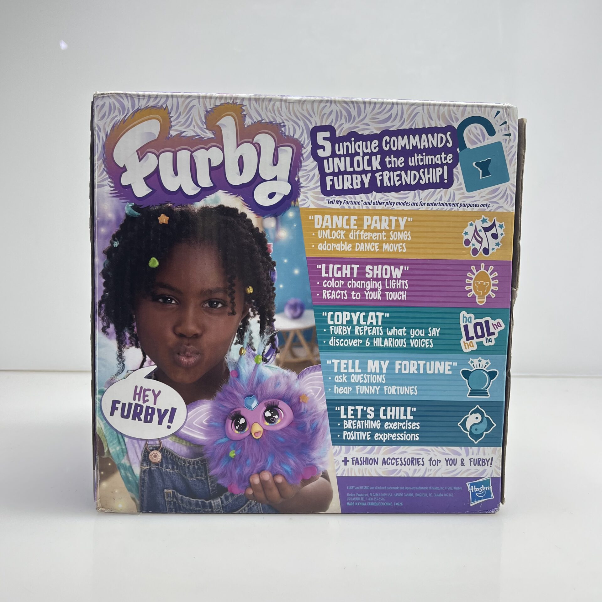 COMBO DEAL: Hasbro Furby (Purple) + Peppa Pig Wardrobe Playset Bundle (Condition: Good) - Image 6