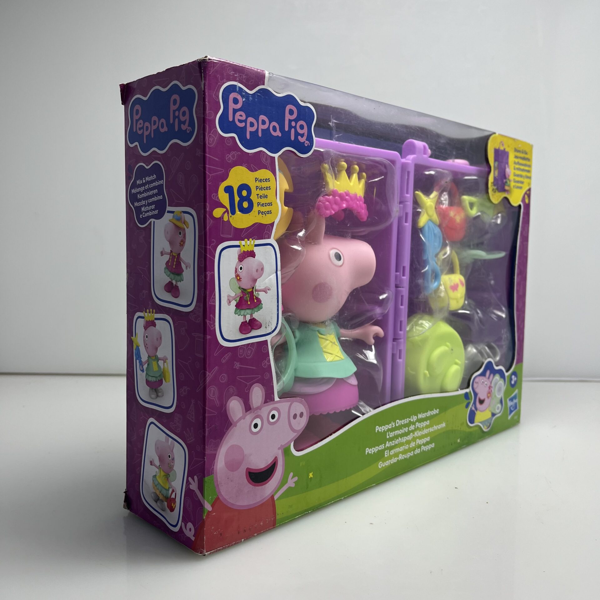 COMBO DEAL: Hasbro Furby (Purple) + Peppa Pig Wardrobe Playset Bundle (Condition: Good) - Image 7