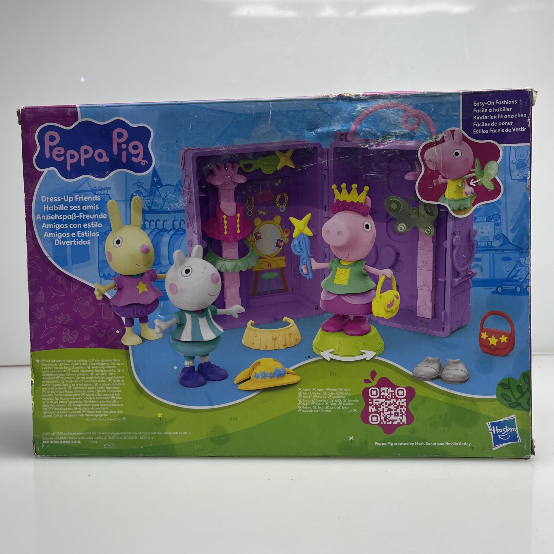 COMBO DEAL: Hasbro Furby (Purple) + Peppa Pig Wardrobe Playset Bundle (Condition: Good) - Image 8