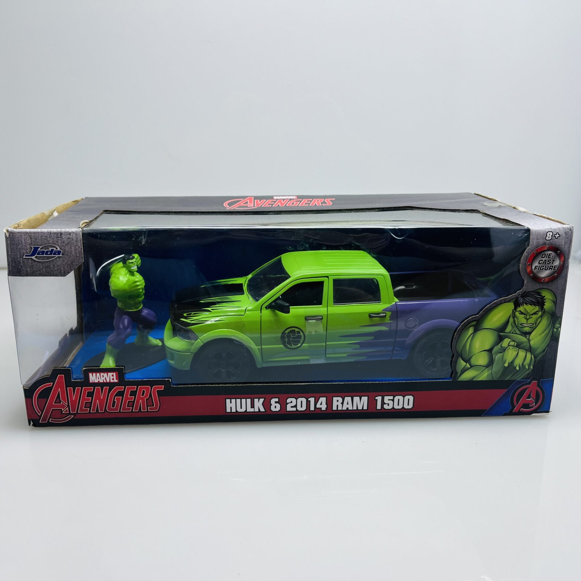 COMBO DEAL: Marvel Car Collection Bundle Wolverine Corvette Stingray Hulk RAM 1500 Ghostbusters Ecto-1 (Condition: Good) - Image 2