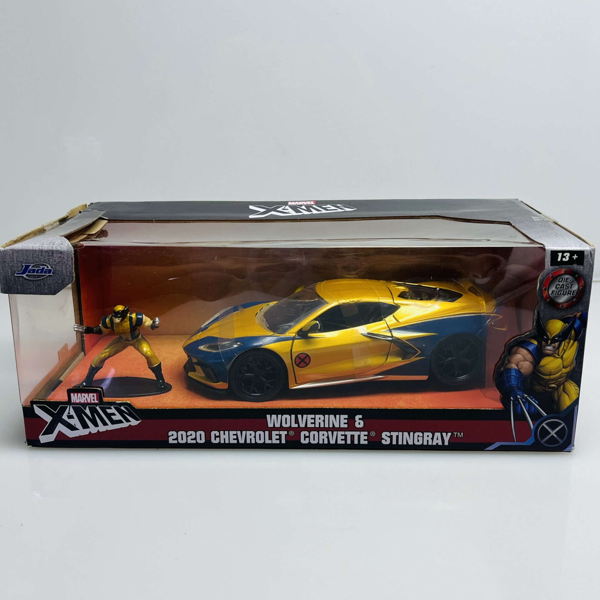 COMBO DEAL: Marvel Car Collection Bundle Wolverine Corvette Stingray Hulk RAM 1500 Ghostbusters Ecto-1 (Condition: Good) - Image 4