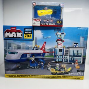COMBO DEAL: Taiyo Nano Sub and Zuru Airport Adventure (Condition: Fair)