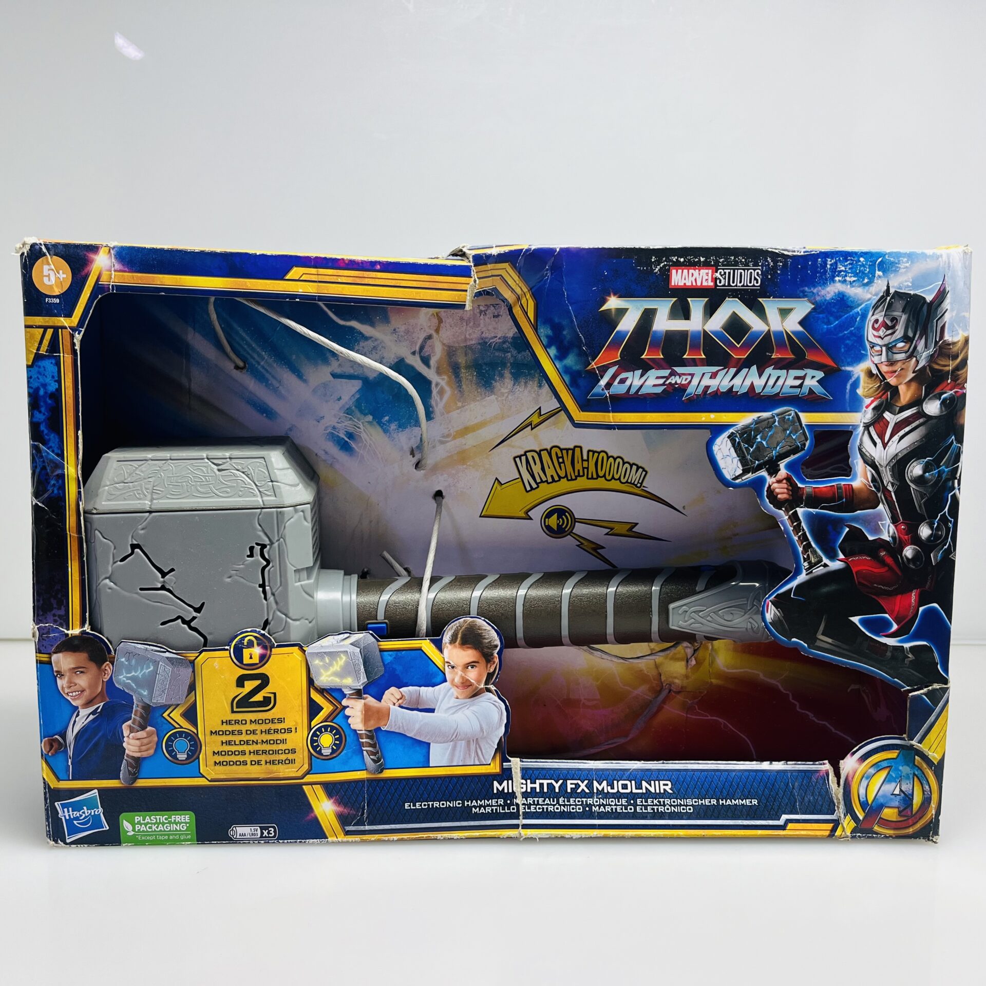 COMBO DEAL: Marvel Thor Mighty FX Mjolnir Hammer and Taiyo Nano Submarine Adventure (Condition: Excellent) - Image 2