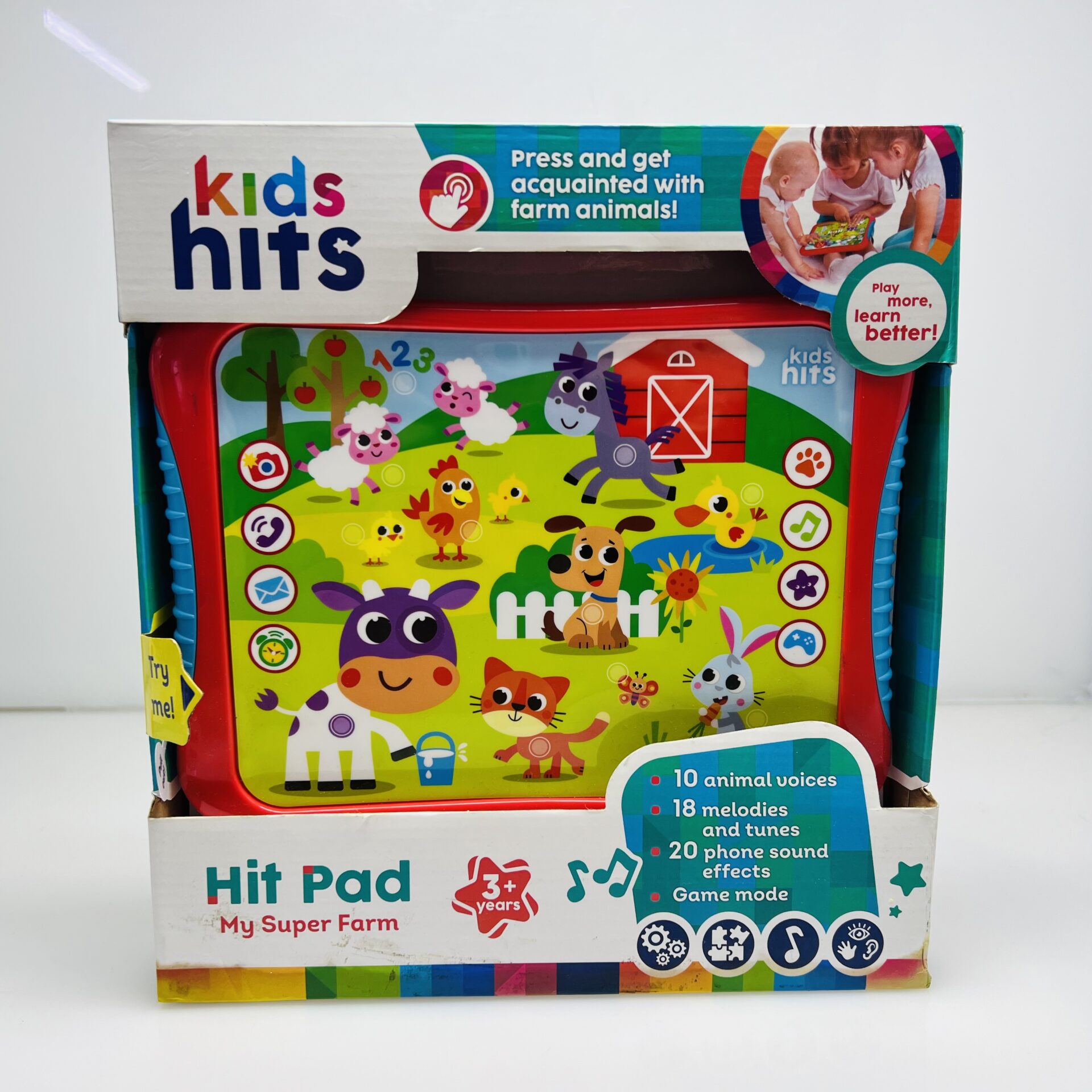 COMBO DEAL: Fisher-Price Rockin’ Record Player and Kids Hits Hit Pad Music (Condition: Excellent) - Image 3