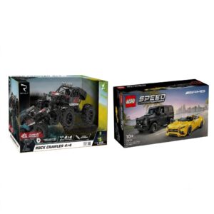 COMBO DEAL: LEGO® Speed Champions Mercedes-AMG G 63 And Mercedes-AMG SL 63 + Revolt Rock Crawler 4x4 Combo (Condition: Good)