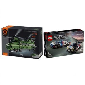 COMBO DEAL: LEGO® BMW M4 GT3 And BMW M Hybrid V8 76922 + iM.Master Mechanical Master 6809 Combo (Condition: Good)