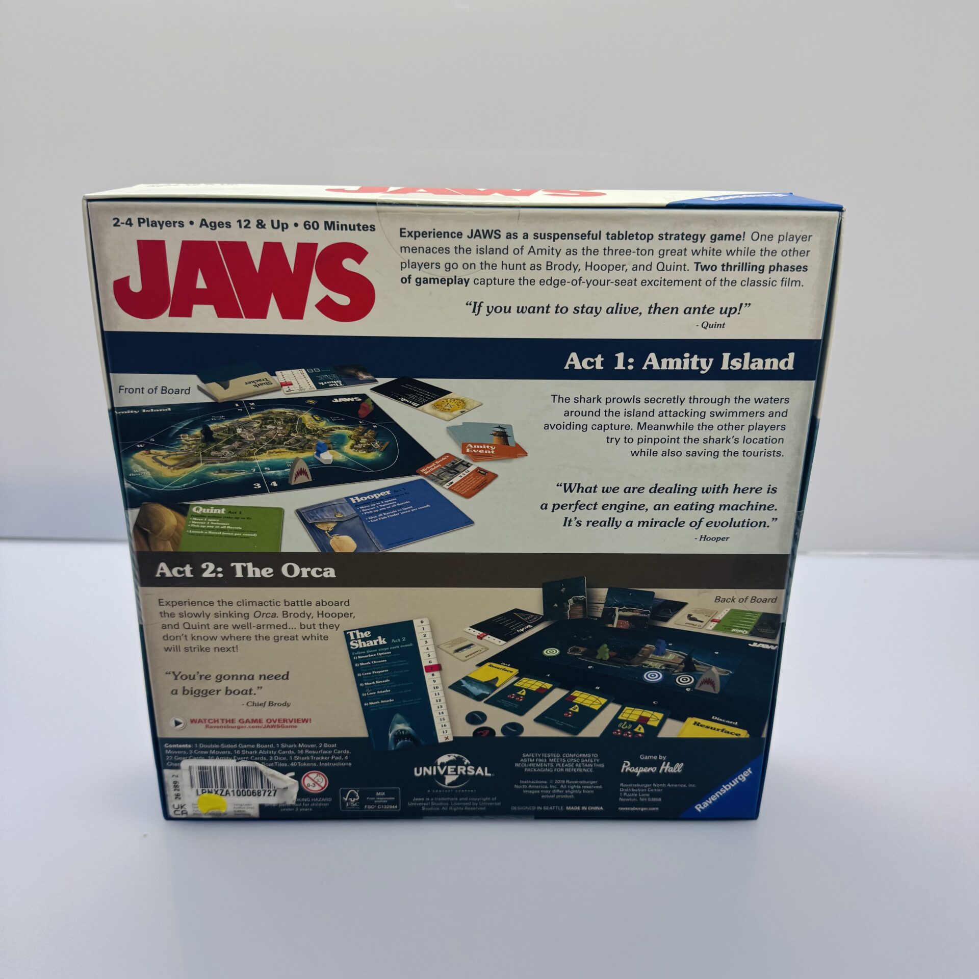 COMBO DEAL: Ravensburger Jaws Strategy Card Game + Cluedo- Dungeons and Dragons Edition (Condition: Good) - Image 5