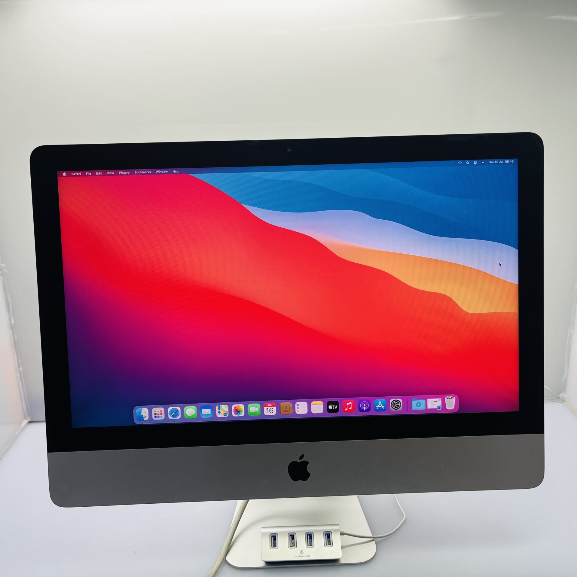 Apple iMac 21.5-Inch "Core i5" (Mid 2014) 1.4GHz 8GB RAM 512GB SSD Silver - No Power Cable (Condition: Good) - Image 3