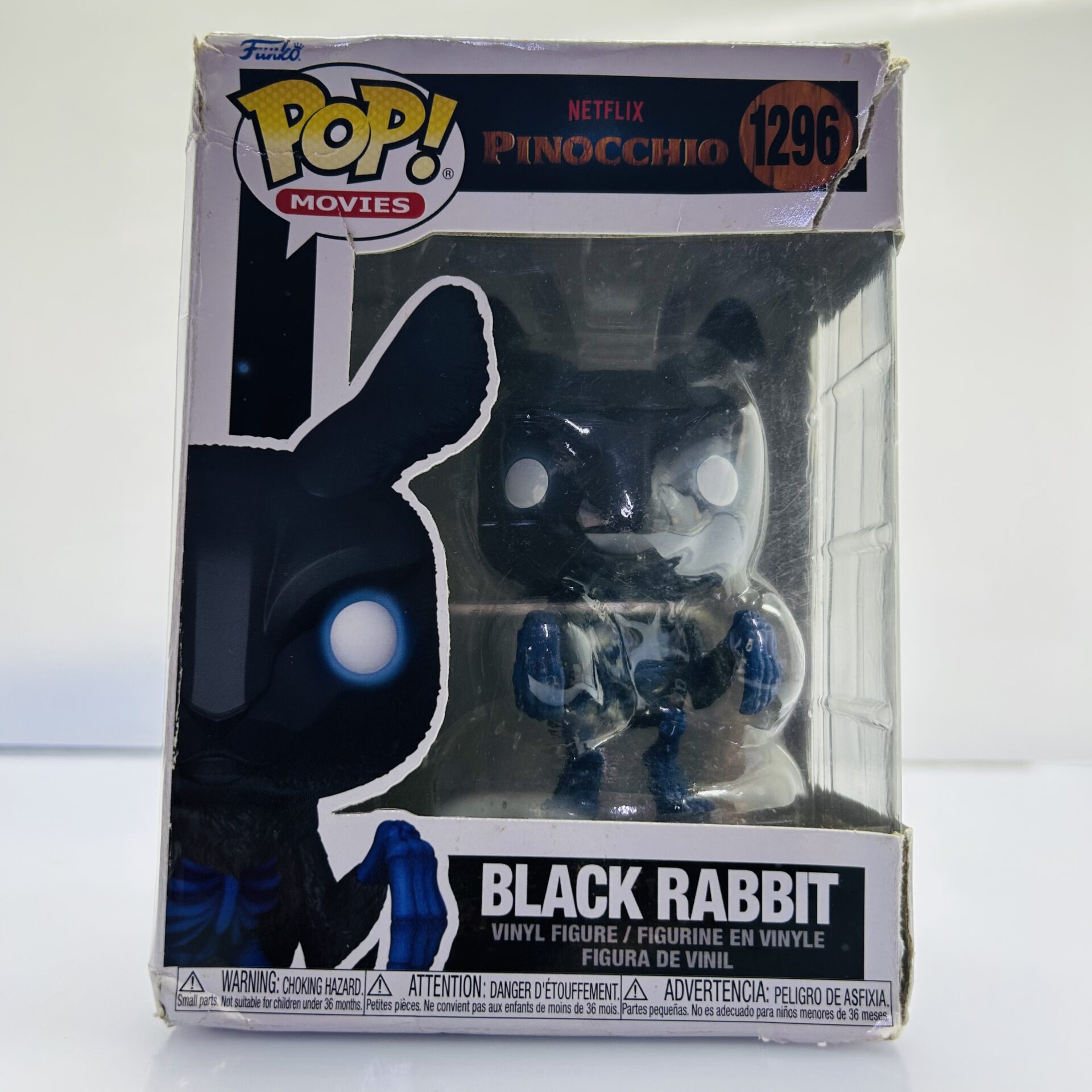 COMBO DEAL: Funko Pop Feral Predator 1909, Naru 1910, Pennywise 1865, Black Rabbit 1296 (Condition: Good) - Image 6
