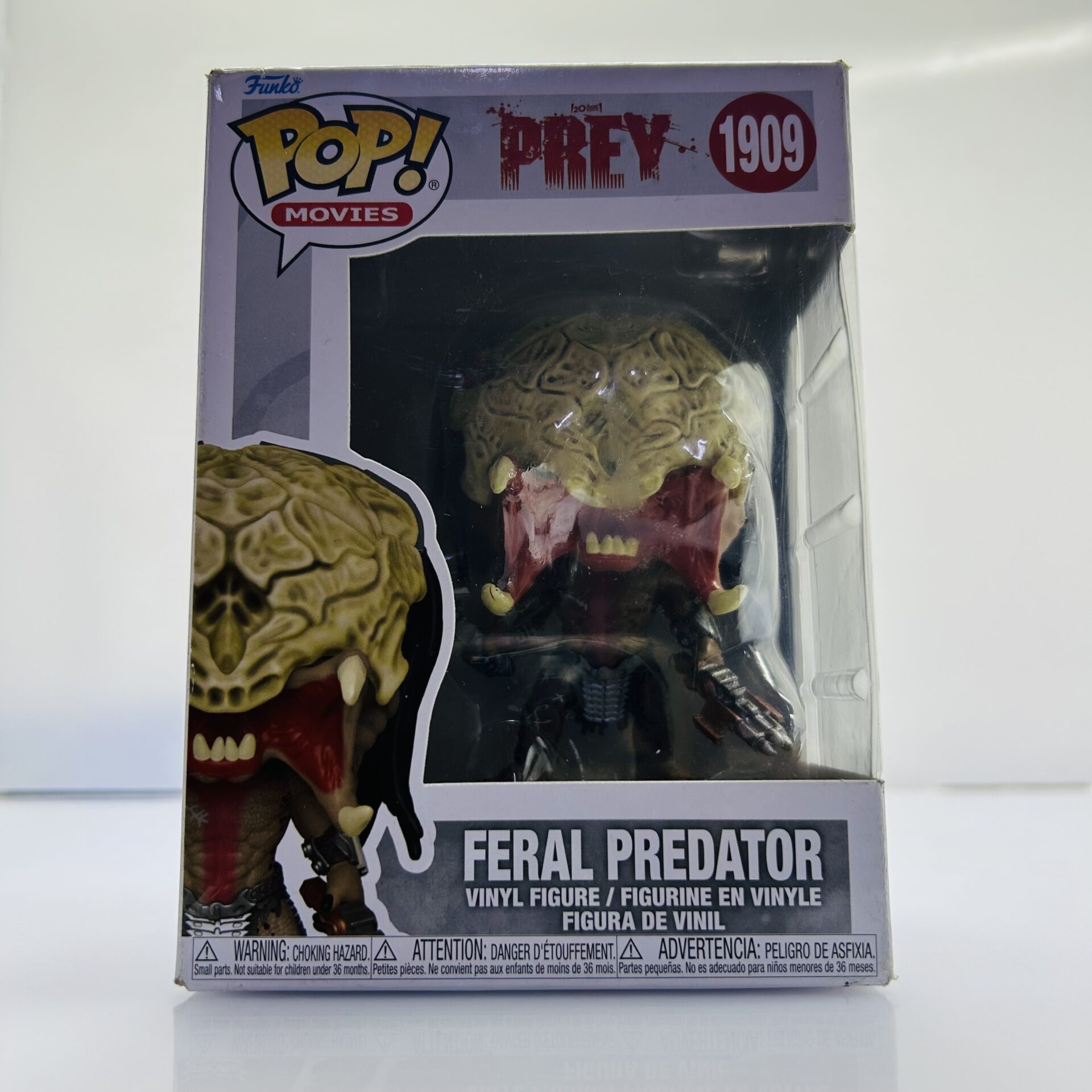 COMBO DEAL: Funko Pop Feral Predator 1909, Naru 1910, Pennywise 1865, Black Rabbit 1296 (Condition: Good) - Image 5