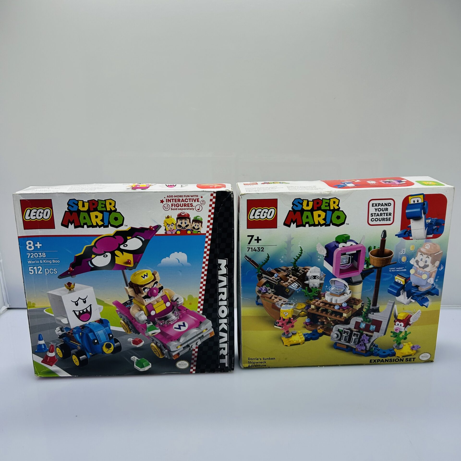 COMBO DEAL: LEGO® Super Mario - Mario Kart Wario And King Boo 72038 + Dorrie's Sunken Shipwreck Adventure 71432 Combo (Condition: Good) - Image 2