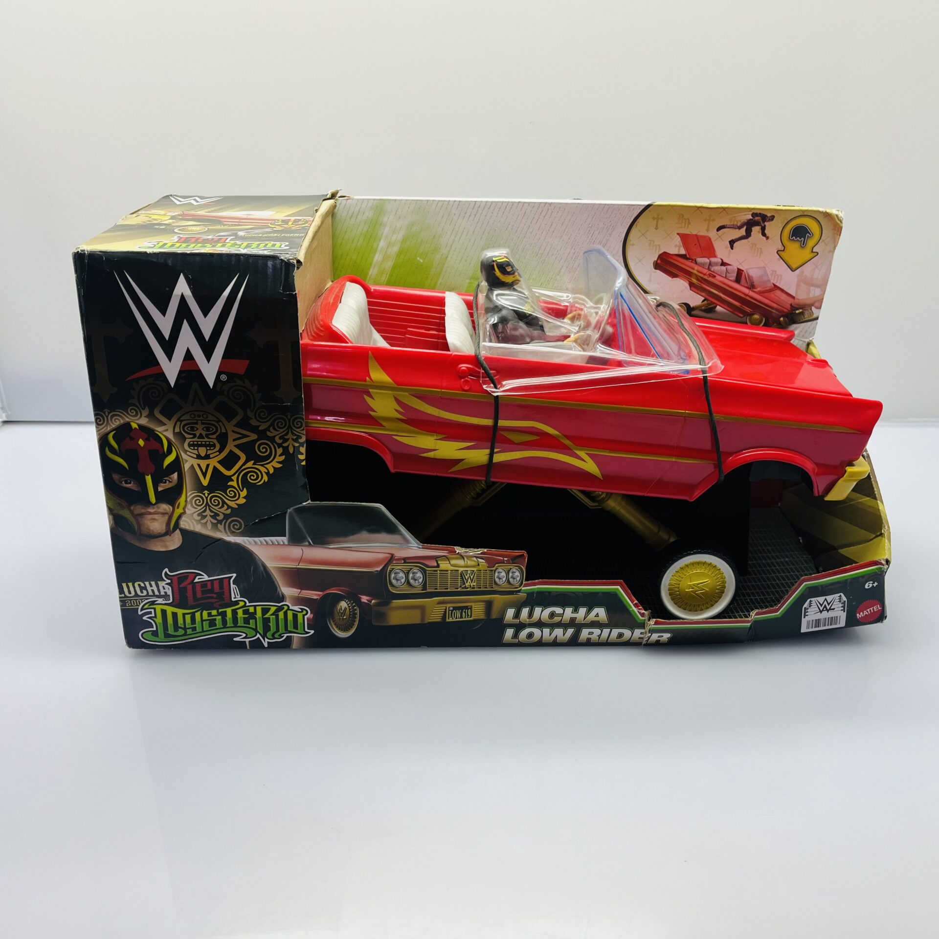 WWE Mattel Rey Mysterio Lucha Low Rider Action Figure Set (Condition: Brand New) - Image 2