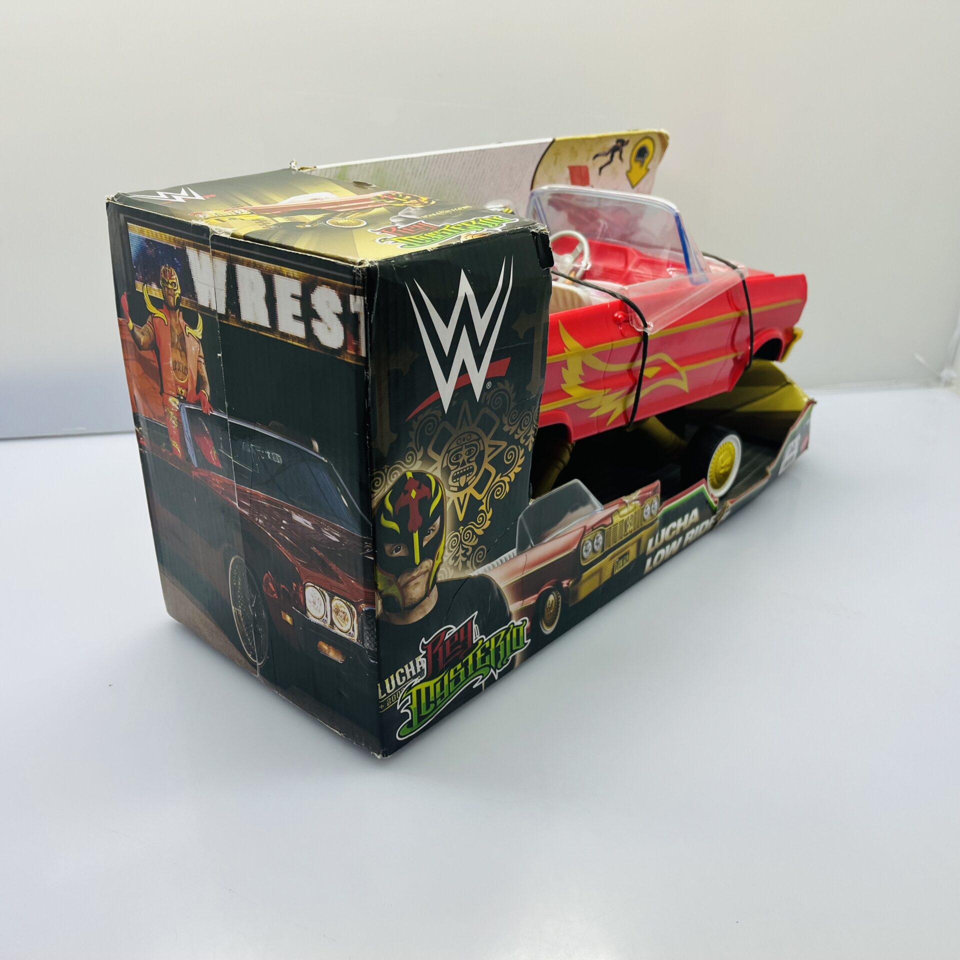 WWE Mattel Rey Mysterio Lucha Low Rider Action Figure Set (Condition: Brand New) - Image 3