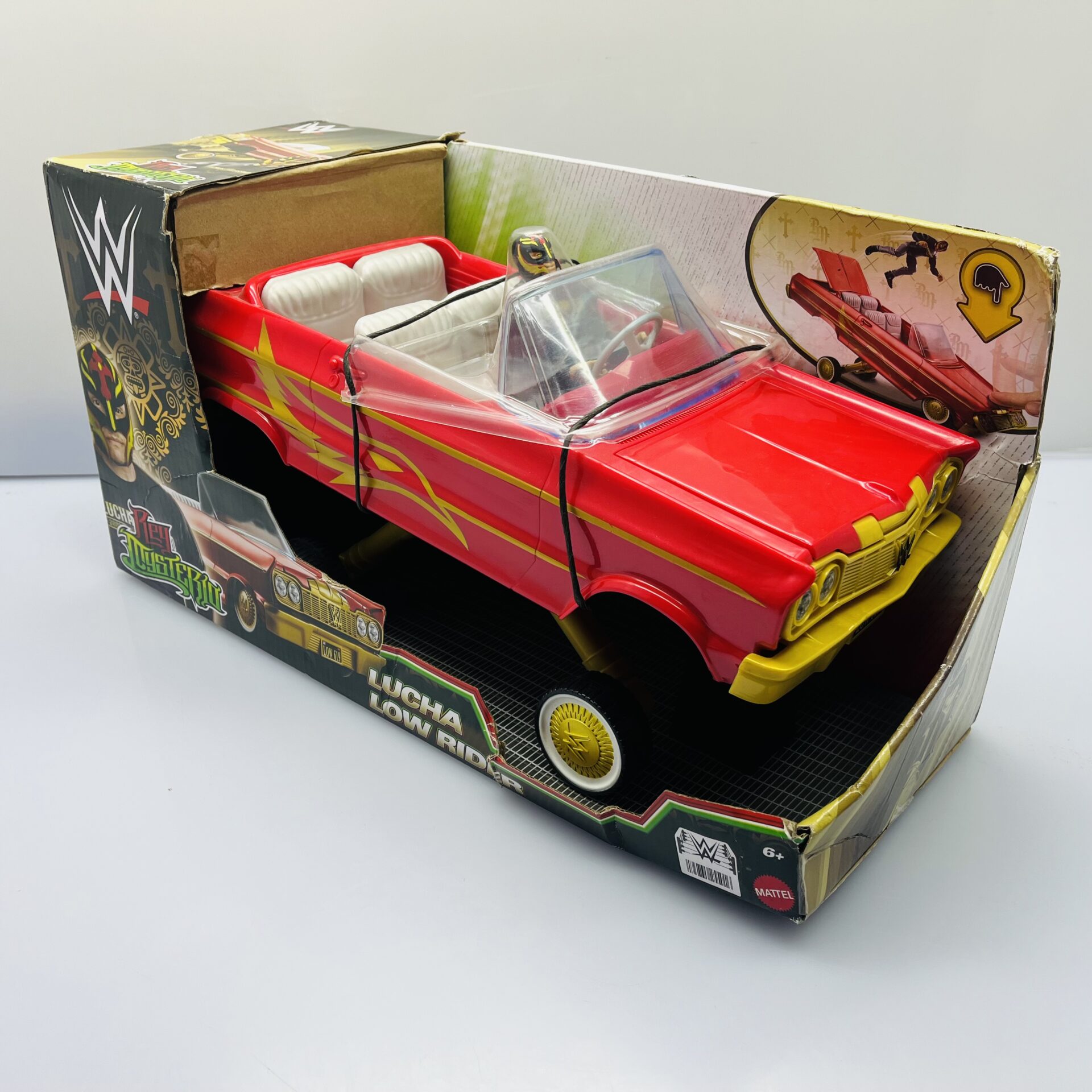 WWE Mattel Rey Mysterio Lucha Low Rider Action Figure Set (Condition: Brand New) - Image 4