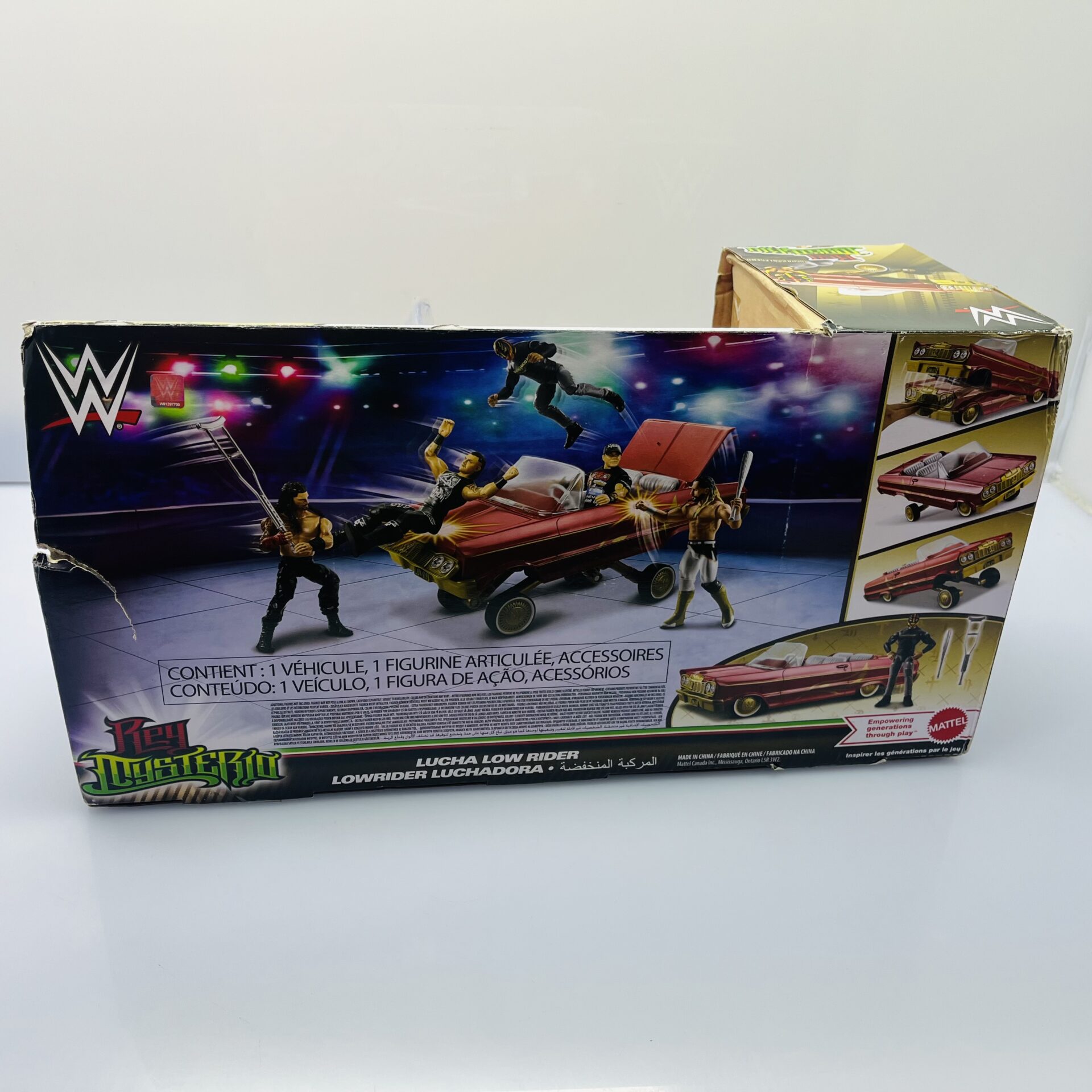WWE Mattel Rey Mysterio Lucha Low Rider Action Figure Set (Condition: Brand New) - Image 8