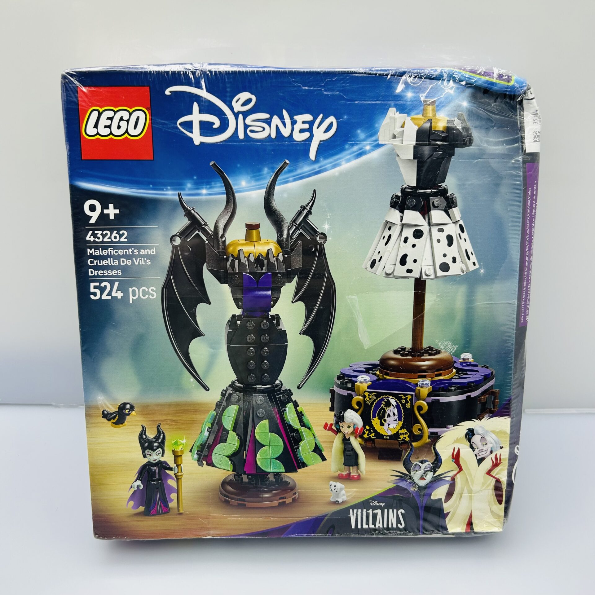 COMBO DEAL: LEGO® Disney Maleficent's and Cruella De Vil's Dresses 43262 + City Helicopter Fire Engine And Submarine Remix 60462 (Condition: Good) - Image 6