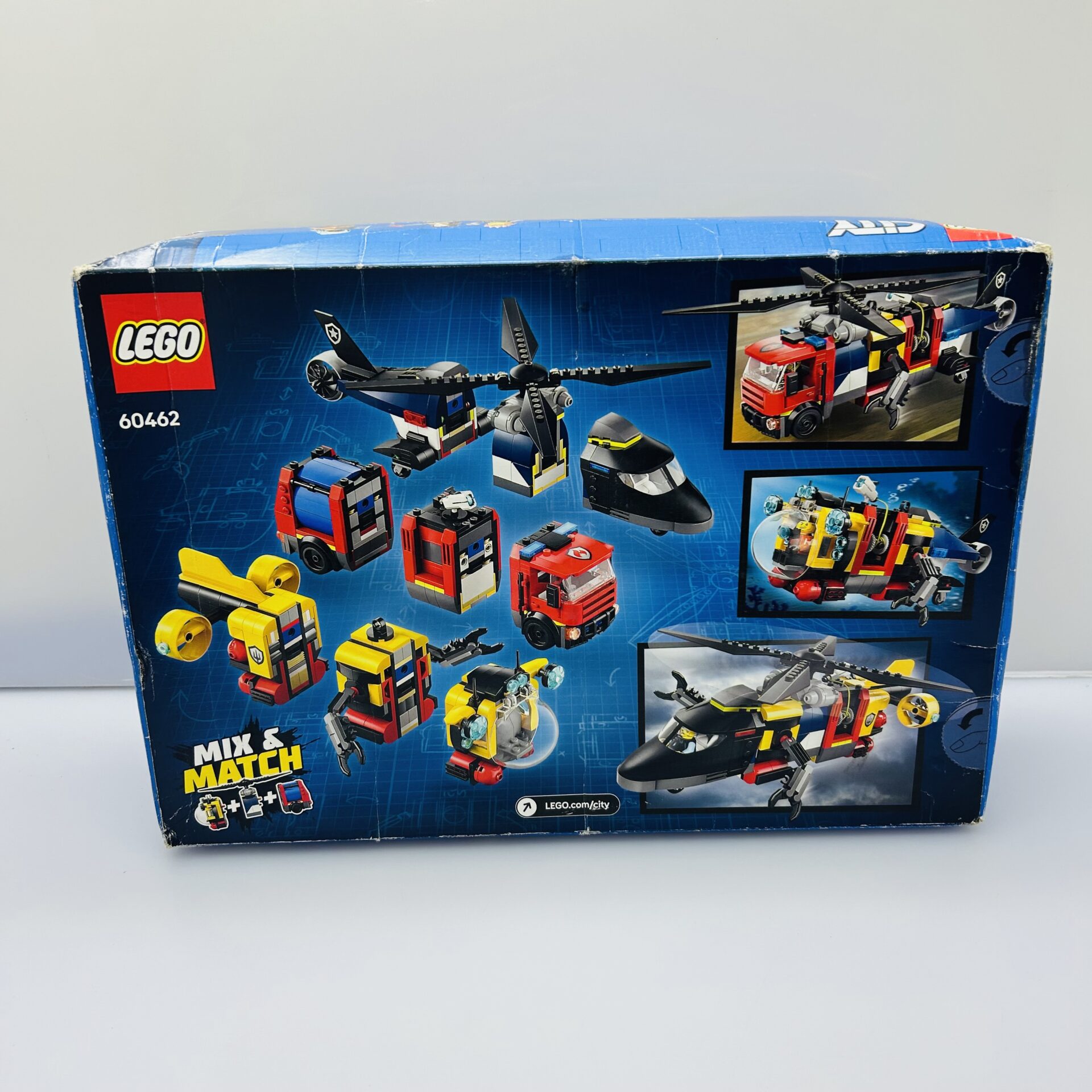 COMBO DEAL: LEGO® Disney Maleficent's and Cruella De Vil's Dresses 43262 + City Helicopter Fire Engine And Submarine Remix 60462 (Condition: Good) - Image 2