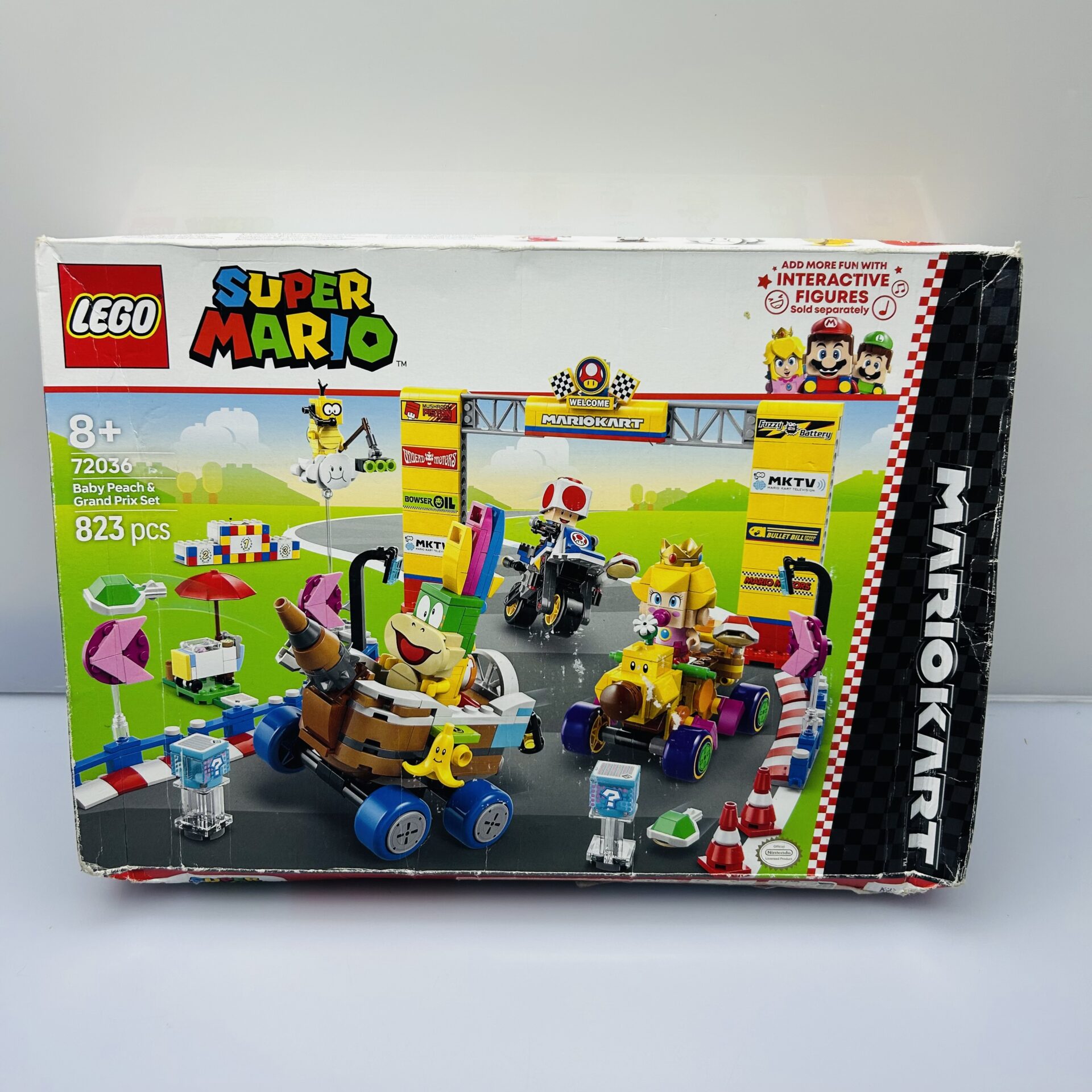 COMBO DEAL: LEGO® Super Mario Combo - Mario Kart Baby Peach And Grand Prix Set 72036 + Dorrie's Sunken Shipwreck Adventure 71432 (Condition: Good) - Image 4