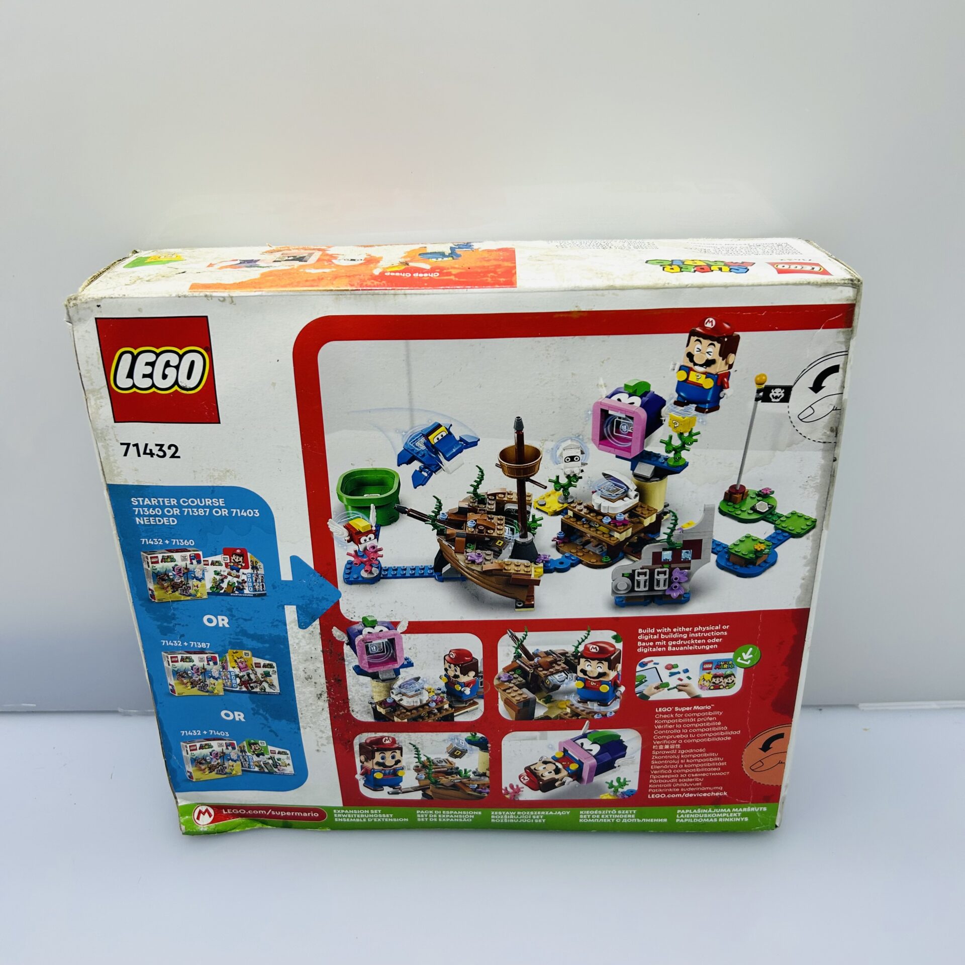 COMBO DEAL: LEGO® Super Mario Combo - Mario Kart Baby Peach And Grand Prix Set 72036 + Dorrie's Sunken Shipwreck Adventure 71432 (Condition: Good) - Image 6