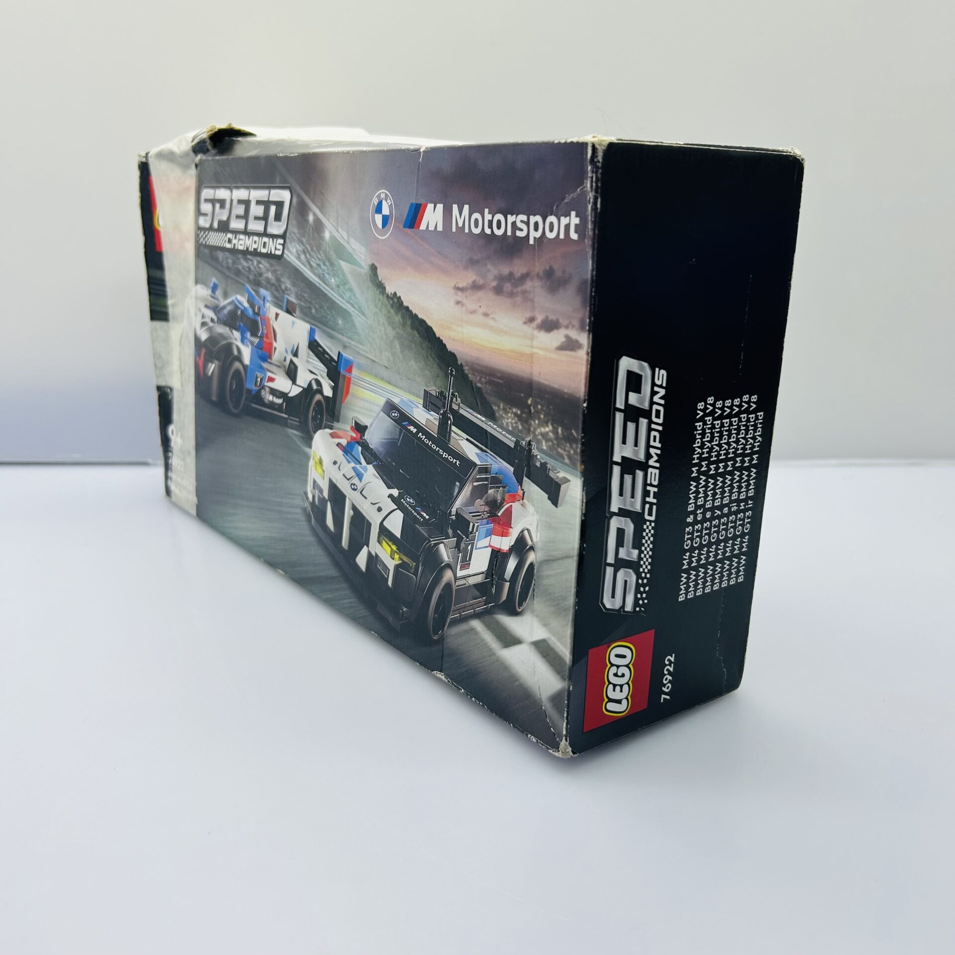 COMBO DEAL: LEGO® Speed Champions BMW M4 GT3 And BMW M Hybrid V8 76922 + CaDF1 Blue Race Car C51073W Combo (Condition: Good) - Image 9
