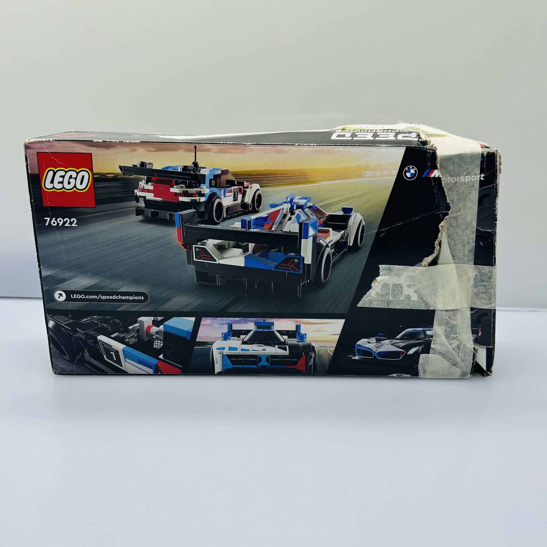 COMBO DEAL: LEGO® Speed Champions BMW M4 GT3 And BMW M Hybrid V8 76922 + CaDF1 Blue Race Car C51073W Combo (Condition: Good) - Image 7