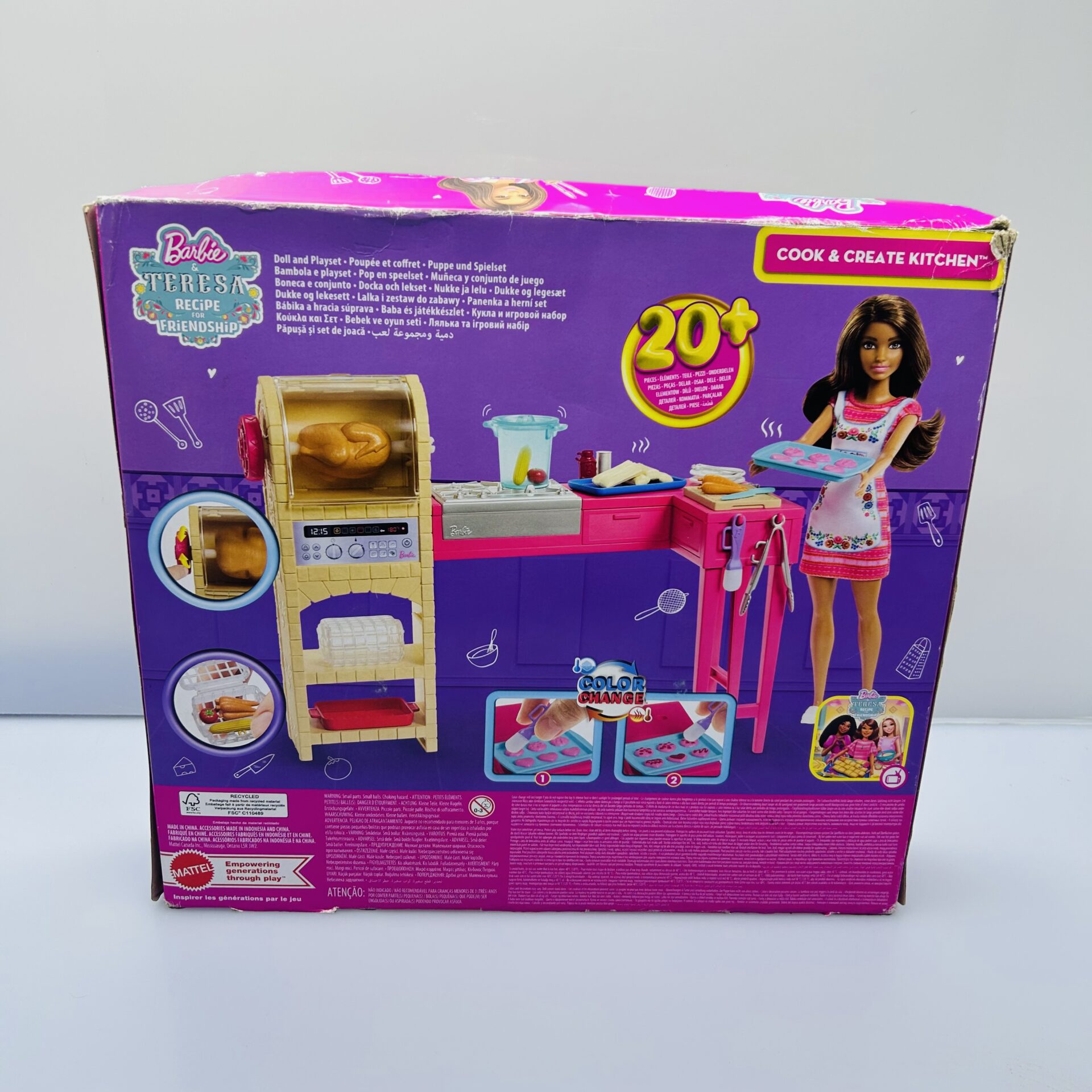 COMBO DEAL: Barbie The Movie Mattel Ken Doll + Teresa Recipe for Friendship Kitchen Playset (Condition: Good) - Image 7