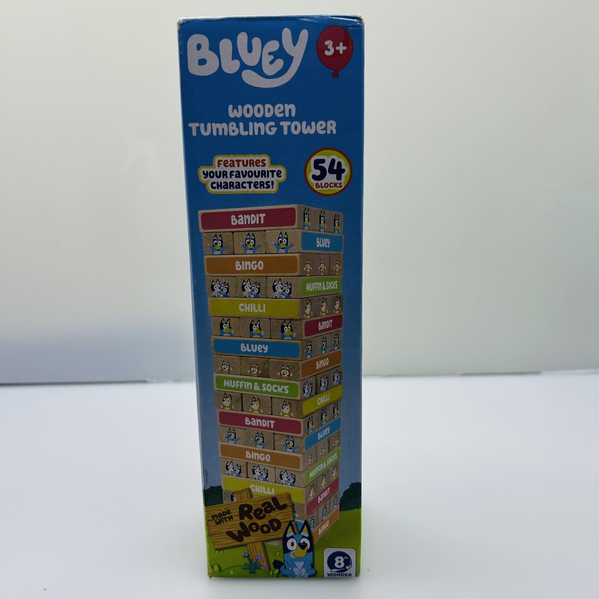 COMBO DEAL: Bluey Wooden Combo Set - Dine In, Picnic Set and Tumbling Tower (Condition: Good) - Image 8