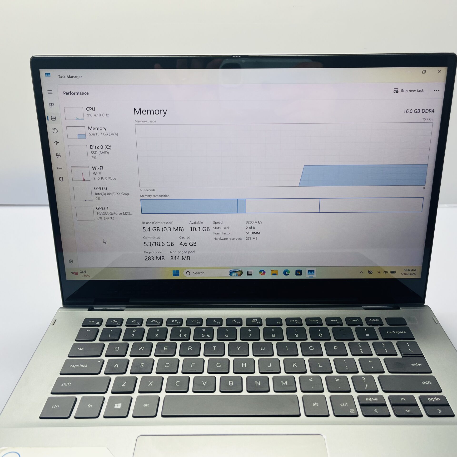 Dell Inspiron 14 2-in-1 "Intel Core i7 11th Gen" 2.80GHz 16GB RAM 512GB SSD Silver (Condition: Good) - Image 7