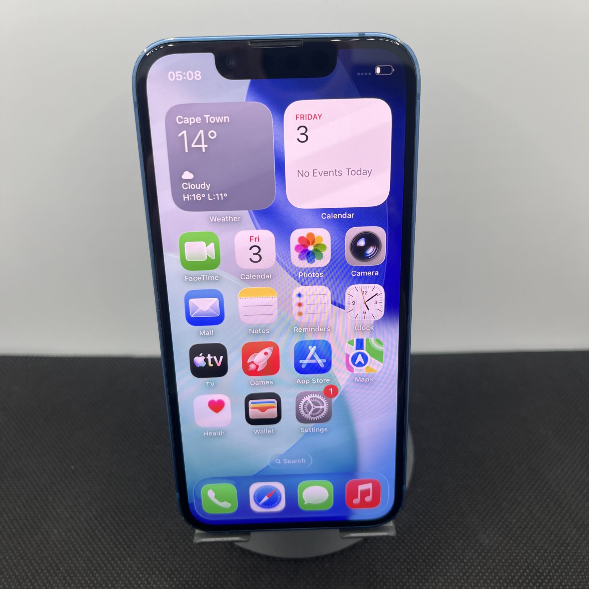 Apple iPhone 13 Mini 128GB Blue - Cracked Camera Lens (Condition: Good) - Image 2