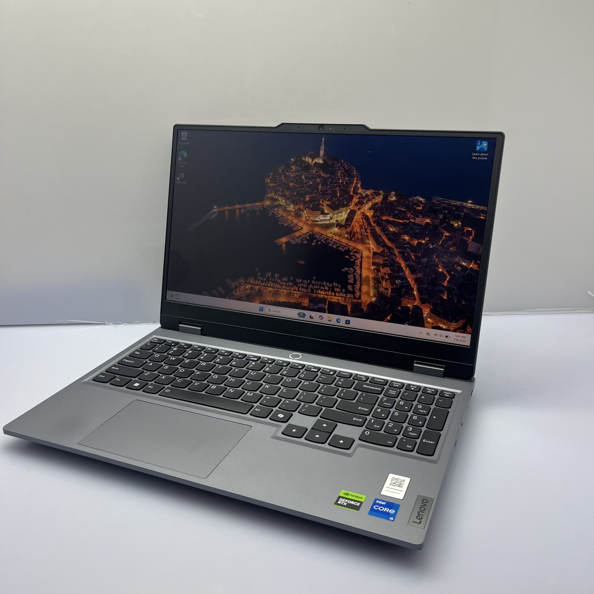 Lenovo LOQ 15.6-Inch 12th Gen "Core i5" 2.50GHz 16GB RAM 1TB NVMe SSD Luna Grey (Condition: Good) - Image 4