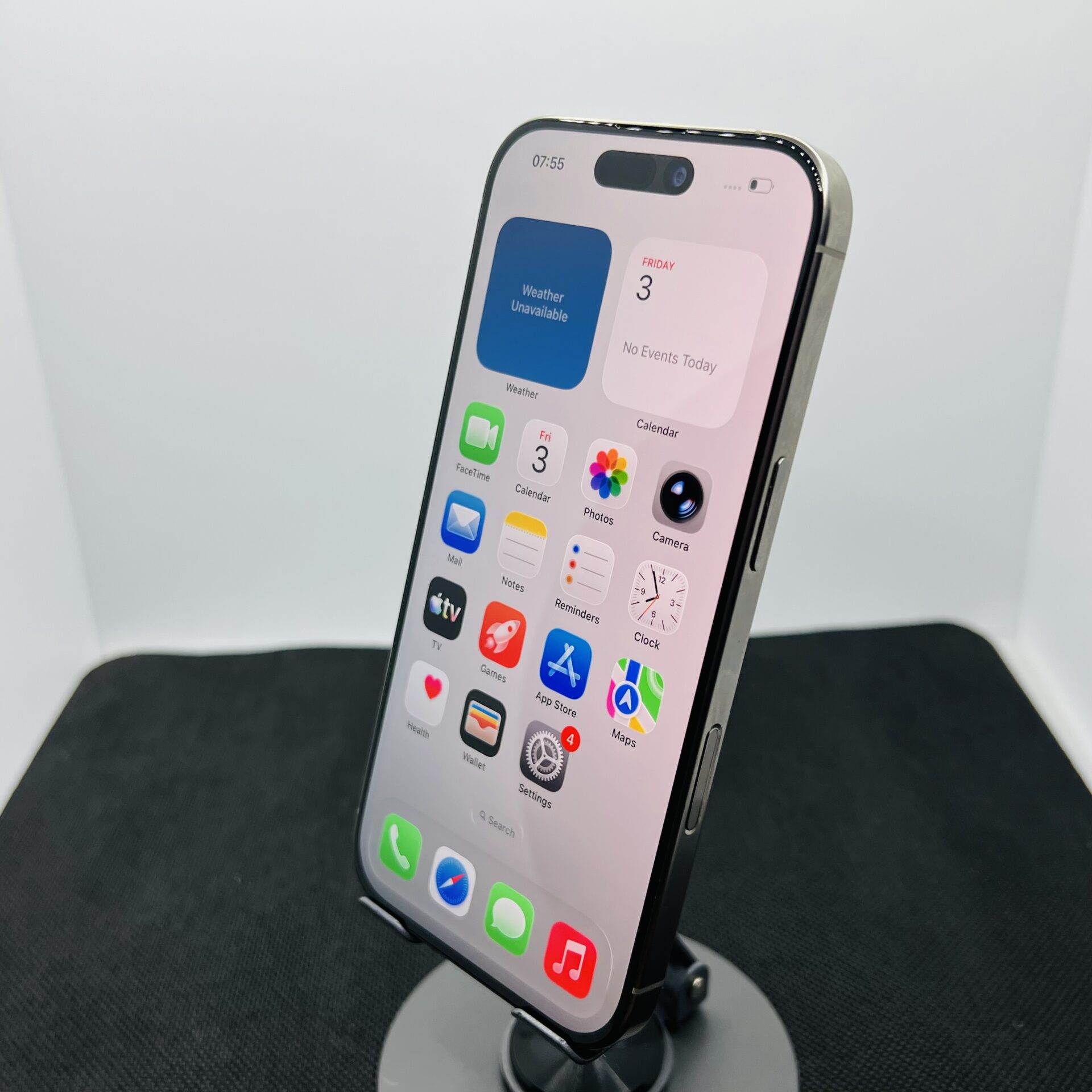 Apple iPhone 16 Pro 256GB Natural Titanium - Face ID Not Working (Condition: Good) - Image 5