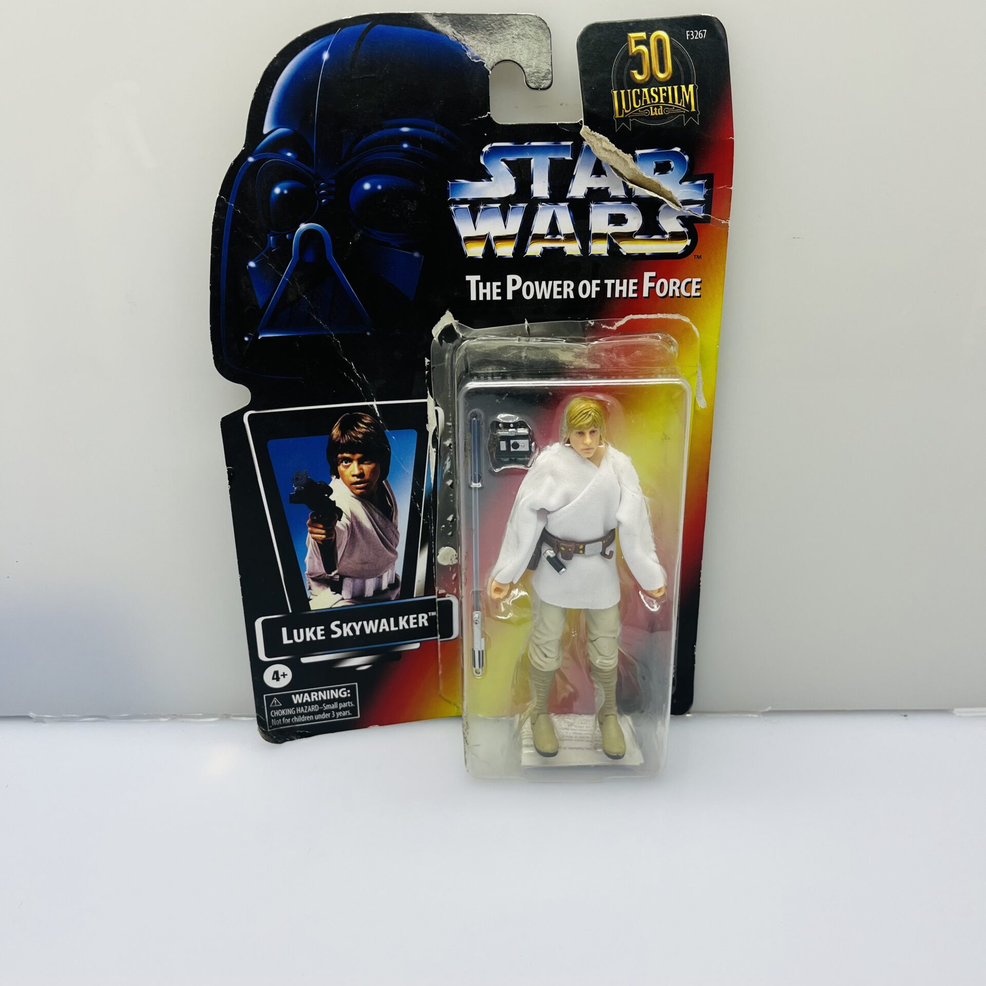 COMBO DEAL: Hasbro Star Wars The Power of the force Luke Skywalker Figurine + Hasbro Star Wars Revenge of the Sith-Anakin Skywalker Figurine + Hasbro Star Wars Stormtrooper Figurine + Hasbro Star Wars The black Series Darth Vader Figurine (Condition: Excellent) - Image 2