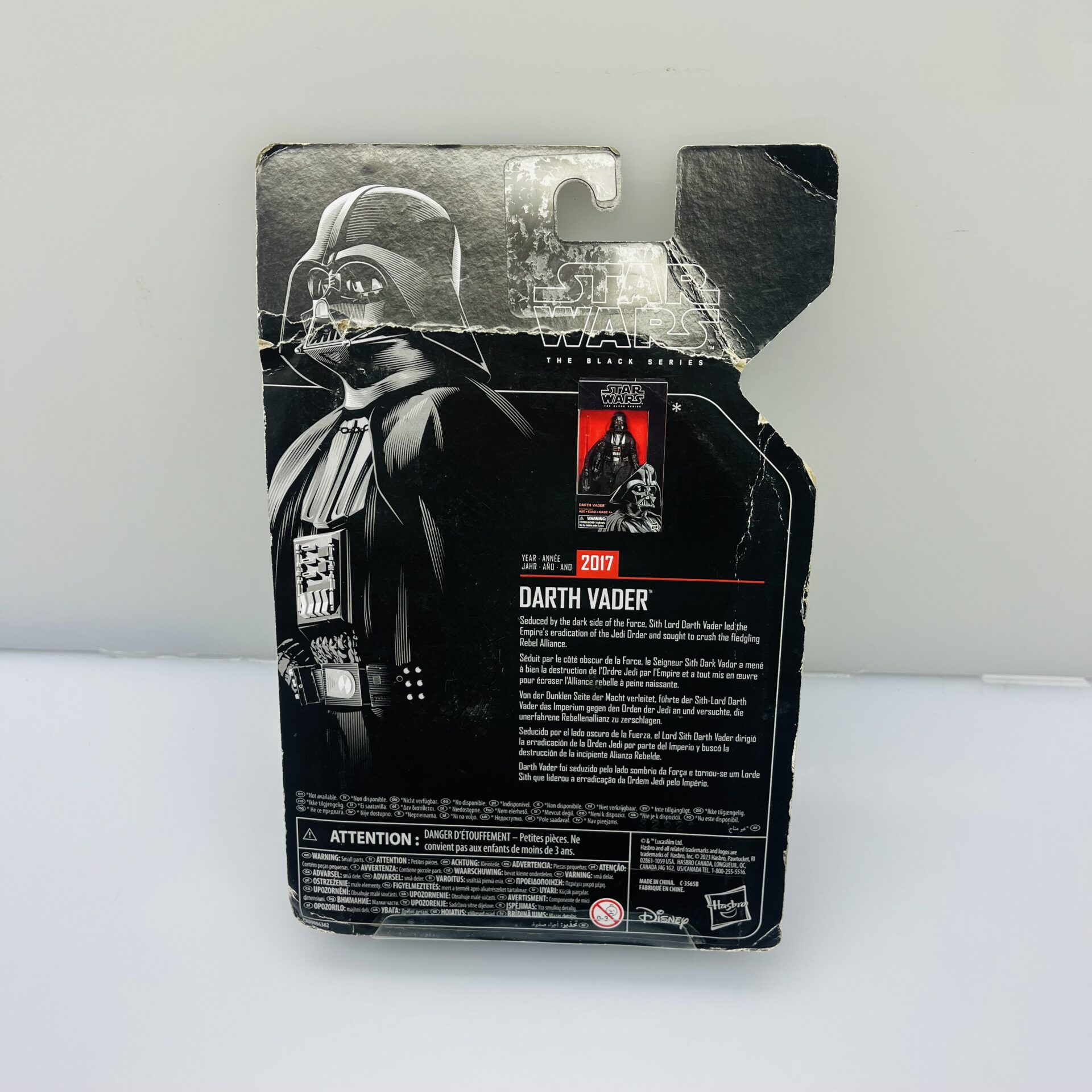 COMBO DEAL: Hasbro Star Wars The Power of the force Luke Skywalker Figurine + Hasbro Star Wars Revenge of the Sith-Anakin Skywalker Figurine + Hasbro Star Wars Stormtrooper Figurine + Hasbro Star Wars The black Series Darth Vader Figurine (Condition: Excellent) - Image 12