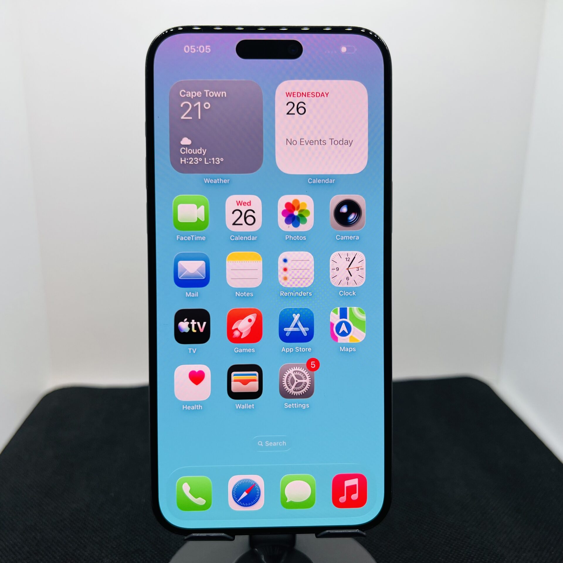 Apple iPhone 15 Pro Max 256GB Blue Titanium - Face ID Not Working (Condition: Good) - Image 2