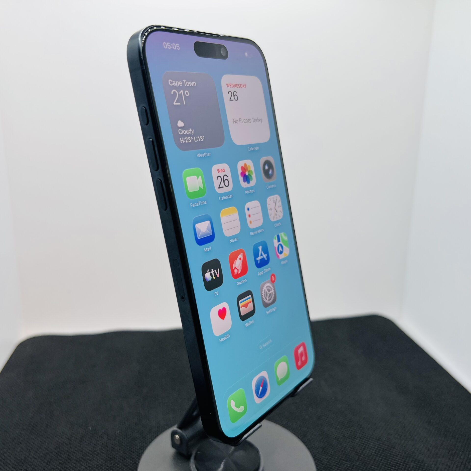 Apple iPhone 15 Pro Max 256GB Blue Titanium - Face ID Not Working (Condition: Good) - Image 3