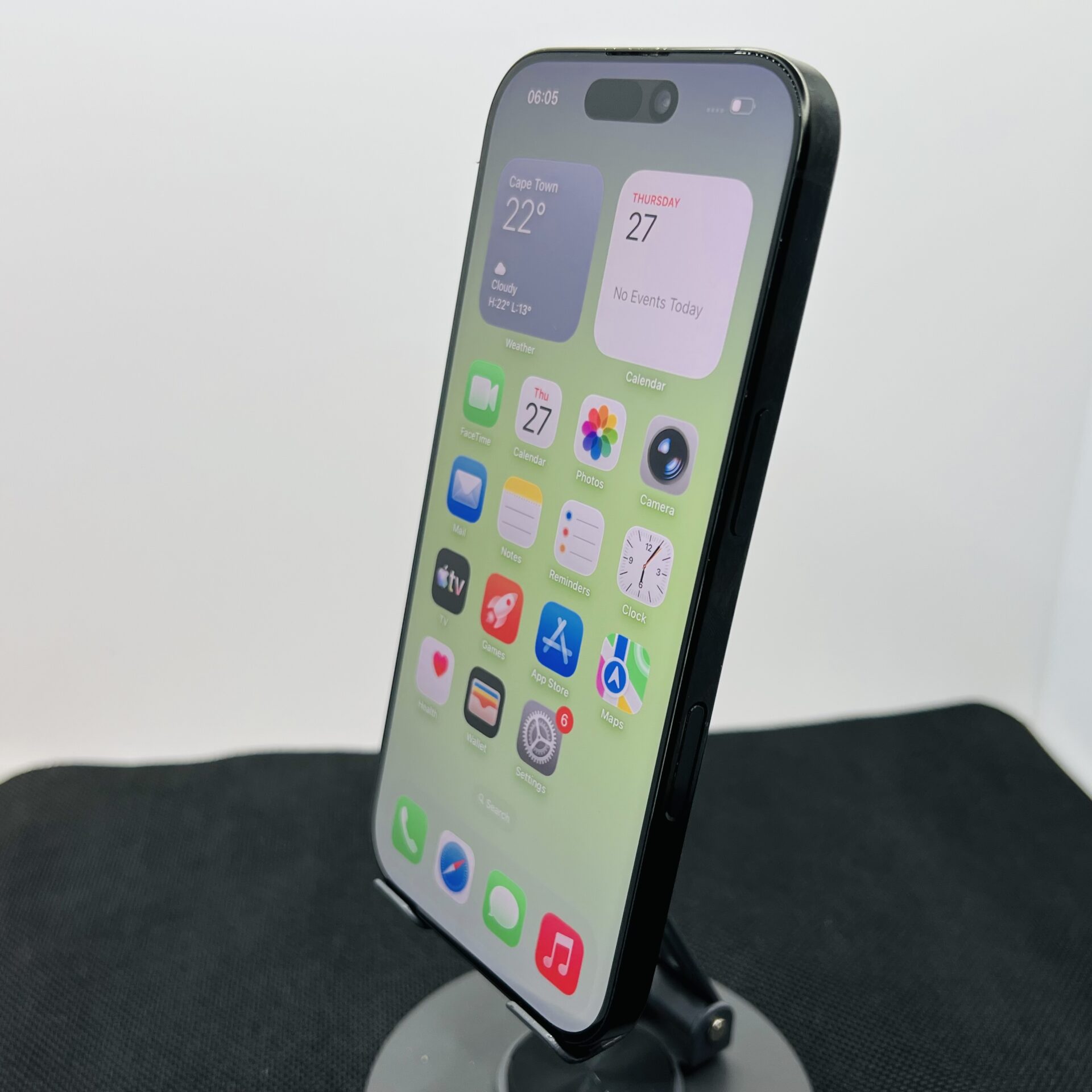 Apple iPhone 16 Pro 128GB Black Titanium (Condition: Good) - Image 4