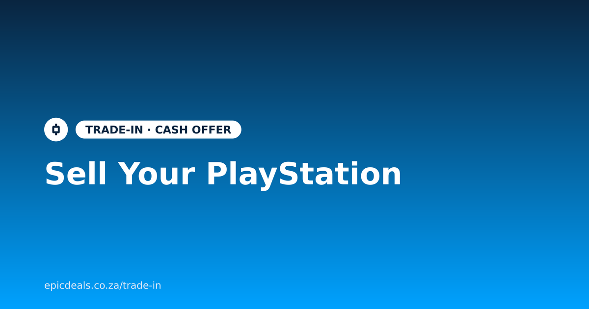 Sell your PlayStation for cash with Epic Deals