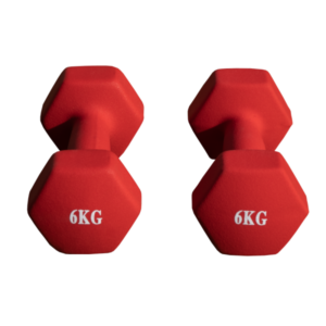 Gymsource Neoprene Aerobic Dumbbell 6kg Pair